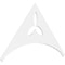 Ekena Millwork Pitch Naple Architectural Grade PVC Gable Pediment, 60"W x 35"H x 1"P (14/12) GPP060X035X100NAP - alternate 1